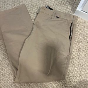 Men’s HURLEY dry fit khakis.  Size 36